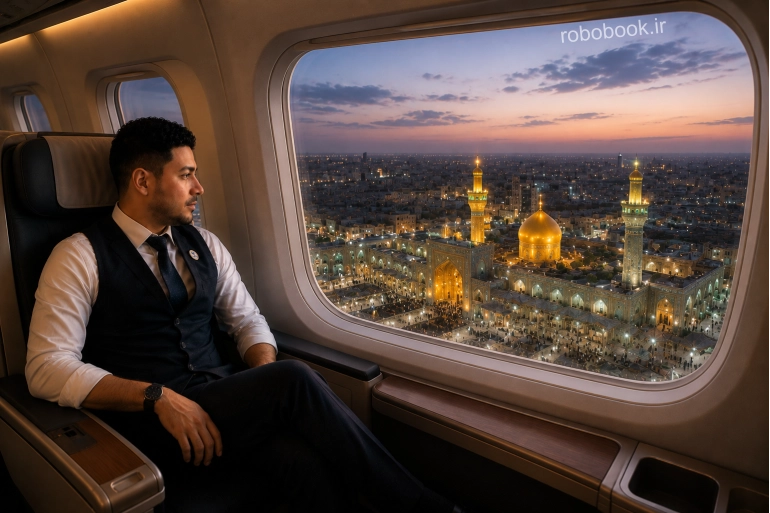خرید بلیط هواپیما داخلی از ربوبوک